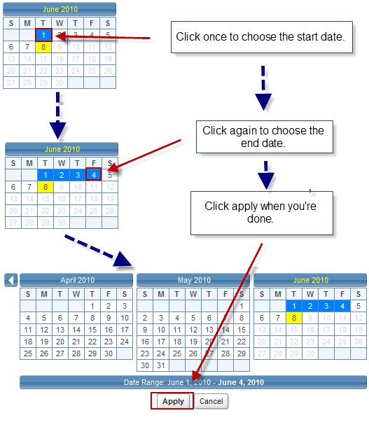 Set Date Range