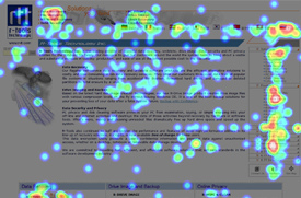 Heat Map for Stretchable Websites