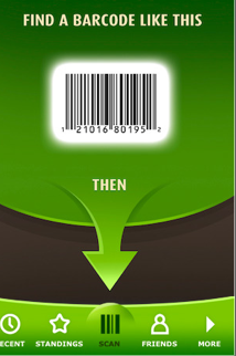 Barcode Hero App on the iPhone